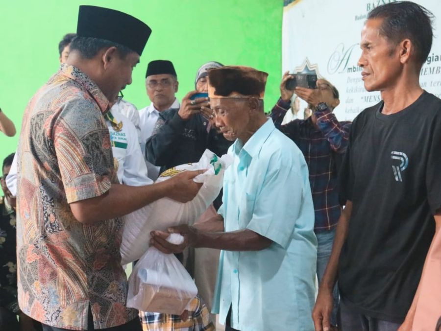 Pemko dan Baznas Binjai Salurkan 1.365 Paket Sembako