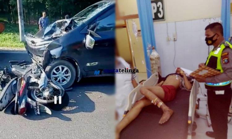 Pengendara Sepeda Motor Tewas Dihantam Avanza