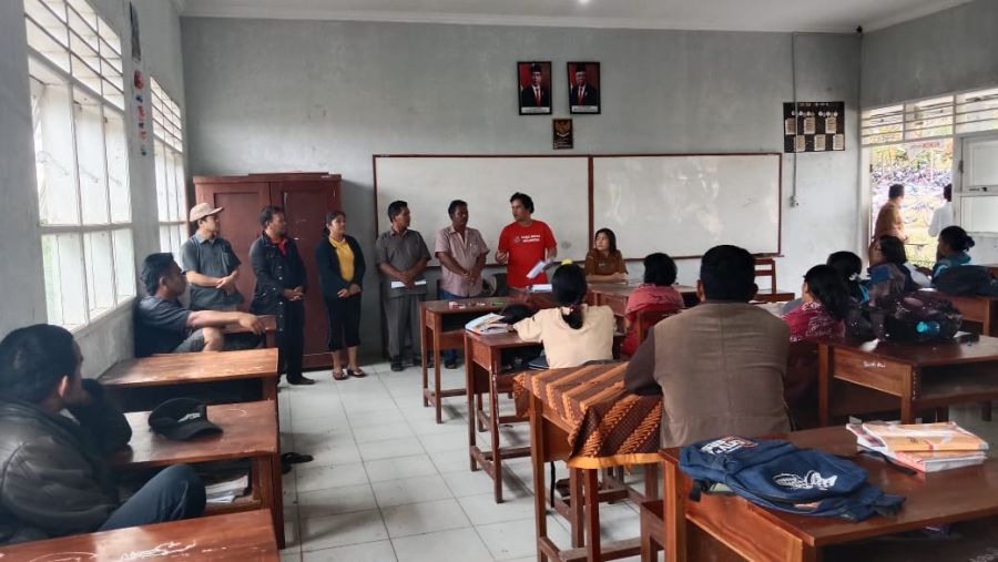 Penyerahan SK dan Perkenalan Penguru Baru Komite SMA N 1 Simpang Empat Periode 2022-2025