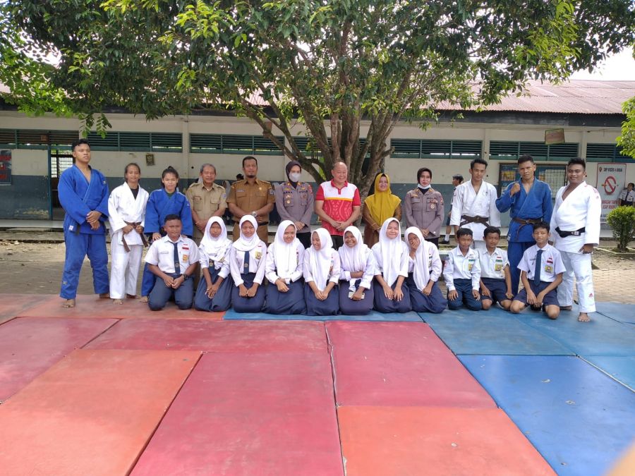 PJSI Sosialisasikan Judo ke Pelajar SMPN 4 Binjai