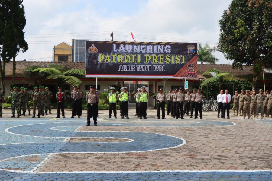 Polres Karo Launching Patroli Presisi dan Unit Reaksi Cepat
