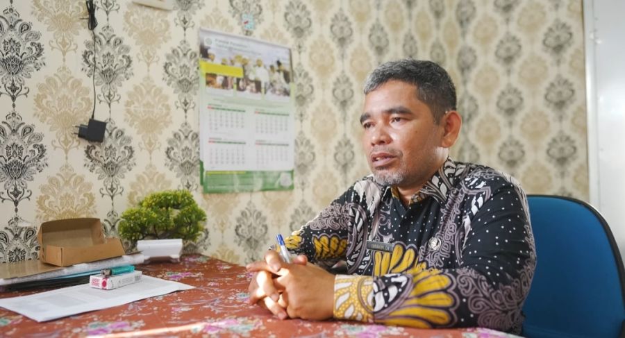 Polsek Kualuh Hulu Dirikan Posko Kampung Bebas Narkoba di Aek Kanopan Timur, Ini Kata Lurah Ibrahim
