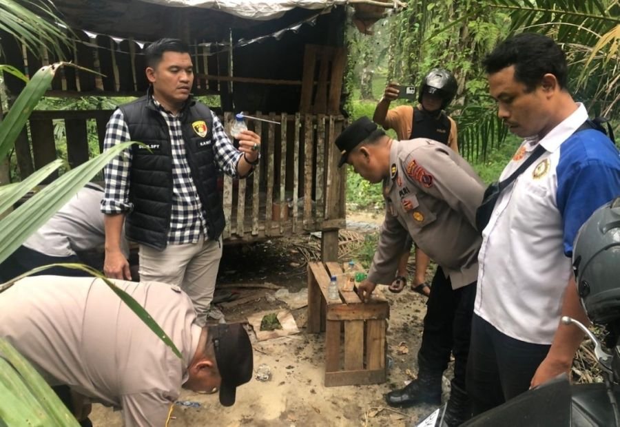Polsek Na IX-X Gelar Operasi  Sarang Narkoba di Dua Lokasi, Tim Temukan Bong dan Plastik Klip Bekas