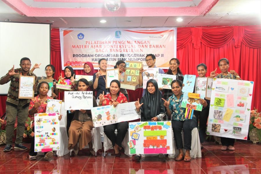 POP Sukses Tingkatkan Kemampuan Baca Anak di Lima Kabupaten