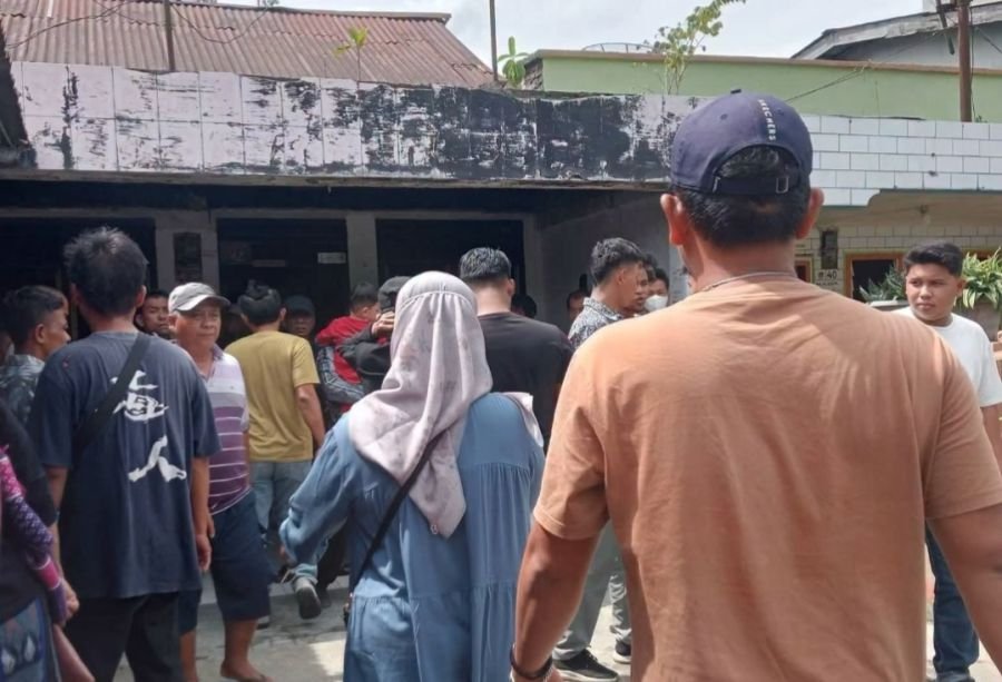 Pria Ditemukan Tewas Tergantung, Polsek Kualuh Hulu Lakukan Olah TKP