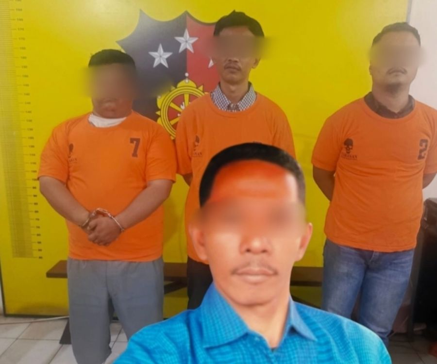 Pria Berinisial MW, Diduga Penerima Gadai Mobil Hasil Penggelapan Bungkam Dikonfirmasi Wartawan