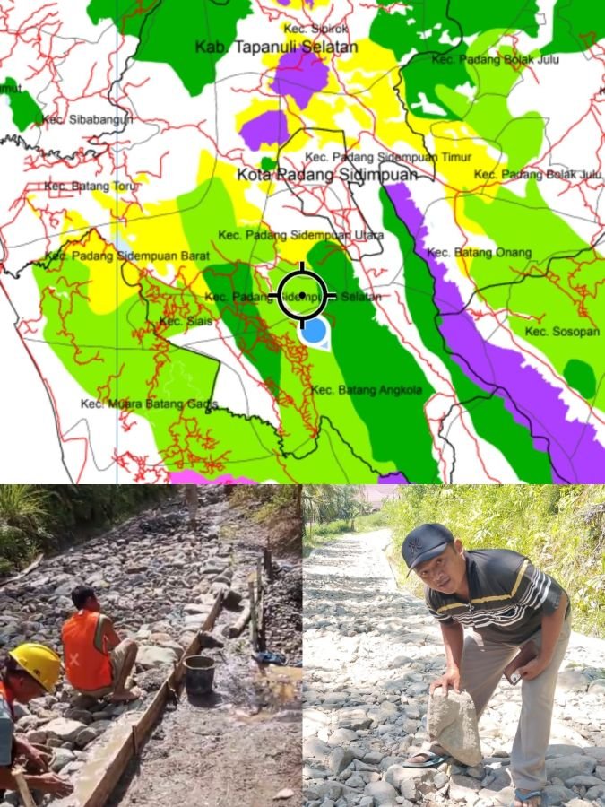 Proyek JUT Asal Jadi Dinas Pertanian Tapsel 2025 Resmi Dilaporkan Warga Ke Kajari Tapsel.