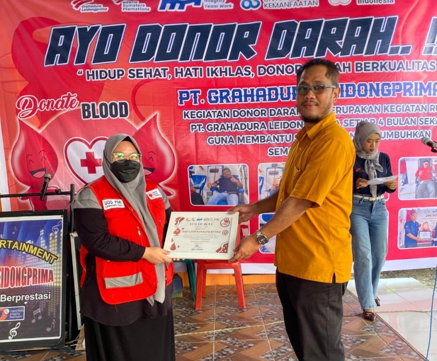 PT. Grahadura Leidong Prima Gelar Donor Darah Peringati Hari Trombosit Sedunia