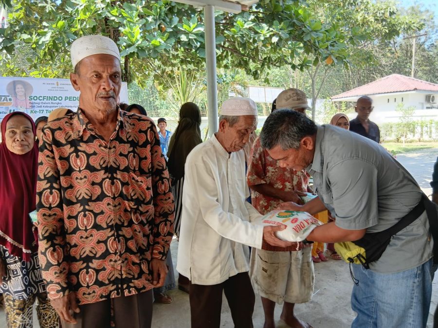 PT Socfindo Aek Pamienke Gelar Aksi Sosial Sambut Hari Jadi ke-17 Kabupaten Labura