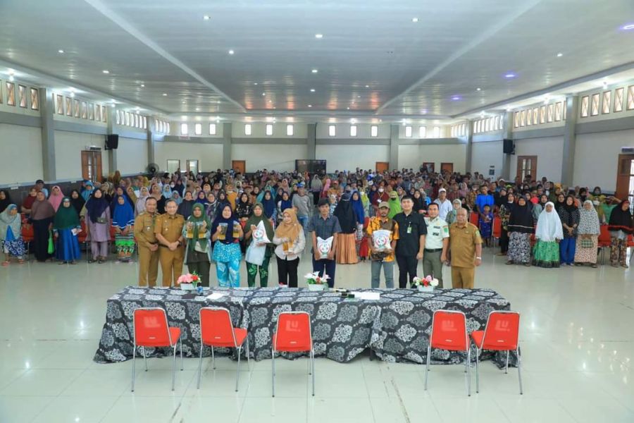 Raih Prestasi WTP, Disdagkop Labura Bagikan  Sembako Kepada 2744 KPM di 8 Kecamatan