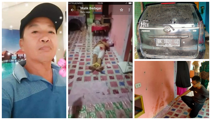 Sadis! Mantan Anggota DPRD Sergai Tewas Ditikam Teman Sendiri