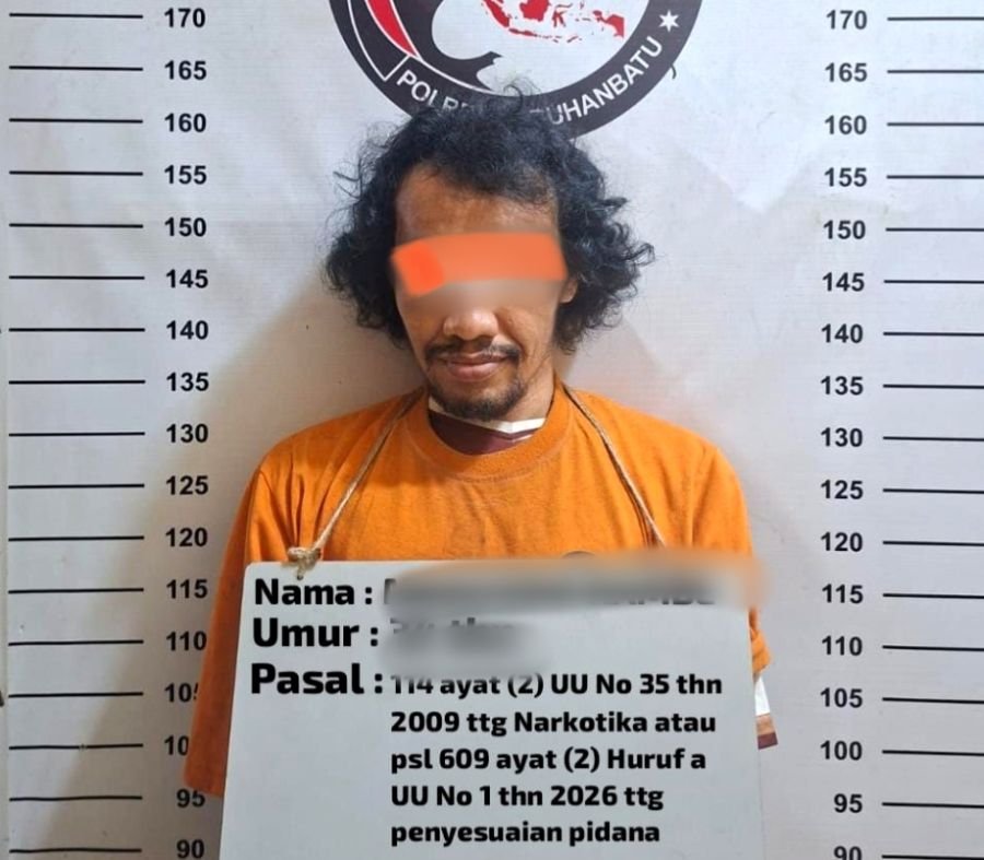 Satresnarkoba Polres Labuhanbatu Tangkap Pria Diduga Pengedar Narkoba dan Sita Sabu 8,42 Gram