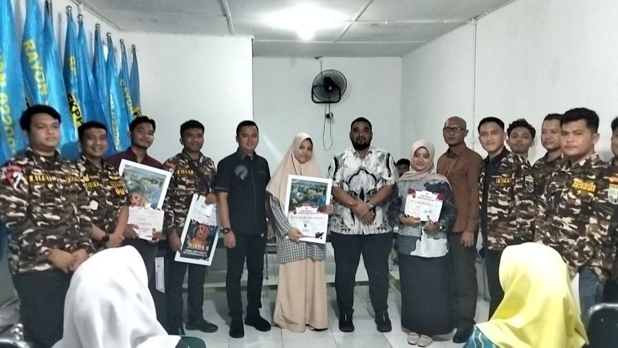 Semarakkan HUT RI ke-81, GM FKPPI Labura Serahkan Hadiah Lomba Video Kreatif