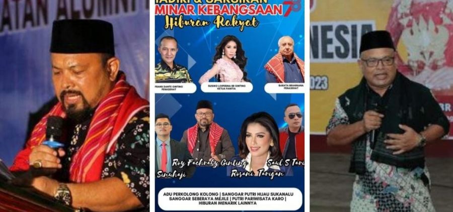 Seminar Kebangsaan di Sukanalu Simbelang, Roy Fachraby Ginting Bakar Semangat Warga