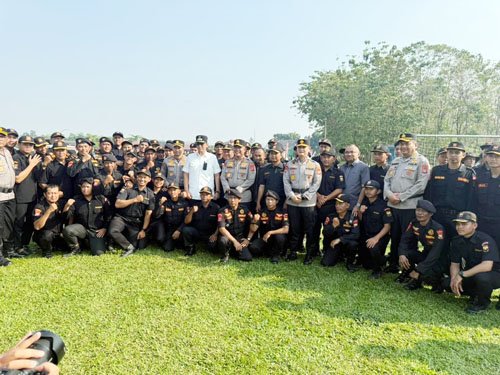 Senkom Jadi Garda Terdepan dalam Giat Sabuk Kamtibmas di Polda Sumut