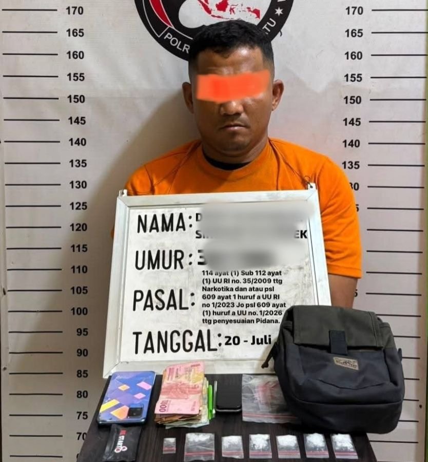 Sita 5,88 Gram Sabu dan Cairan Vape, DAS  Diamankan Satnarkoba Polres Labuhanbatu