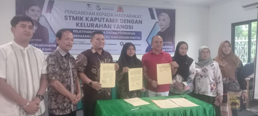 STMIK Kaputama Latih Kreativitas Remaja Lewat Teknologi AI dan Desain Digital