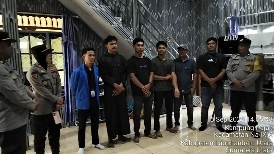 Terima Laporan masyarakat, Kapolsek Na IX-X Pimpin Langsung Grebek Rumah Warga Diduga Sarang Narkoba