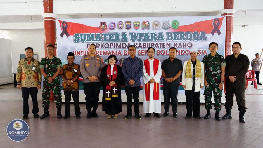 Wakil Bupati Theopilus Ginting Sampaikan Pemkab Karo turut berduka cita Tragedi Kanjuruhan