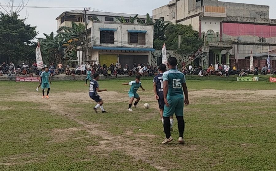 Turnamen Mini Soccer Piala Dedi Iskandar: Samsat FC Kunci Kemenangan Meyakinkan 4-1 atas PSPS
