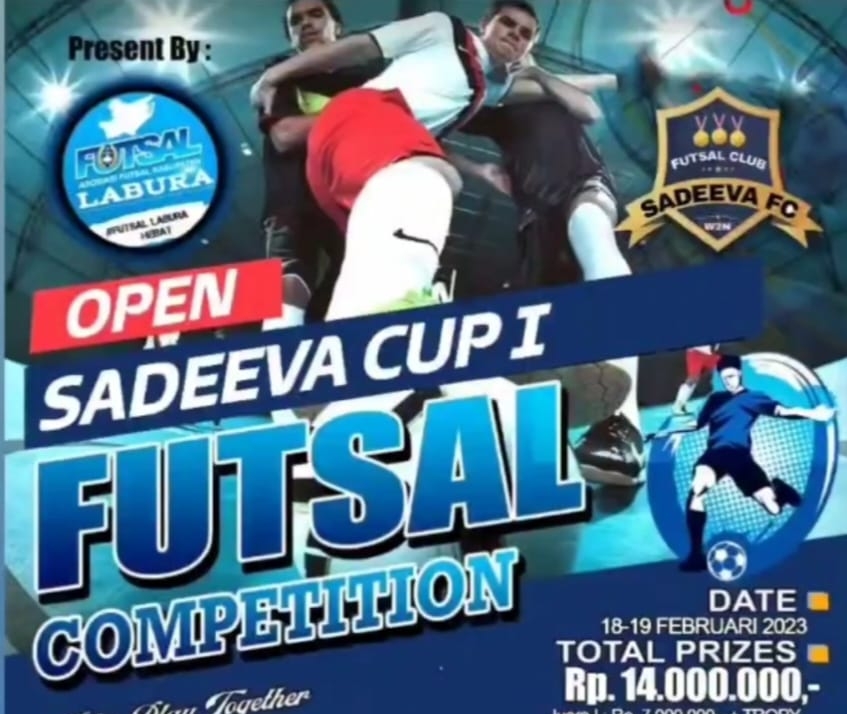 Viral, Sadeeva FC Segera Gelar Turnamen Futsal Open 2023 Total Hadiah 14 Juta