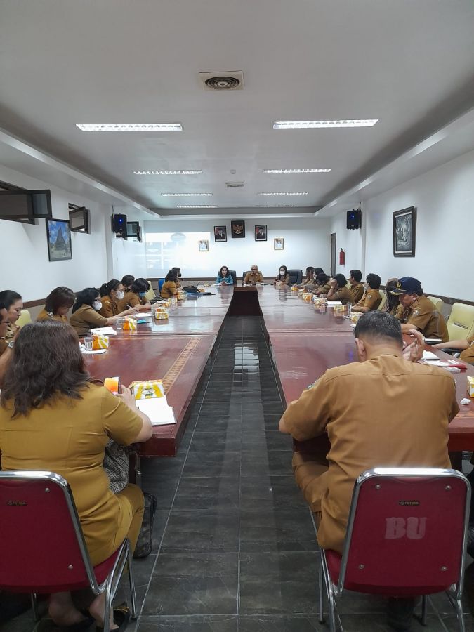 Wabub Karo Theopilus Ginting Hadiri Rakor Tim Percepatan Penurunan Stunting