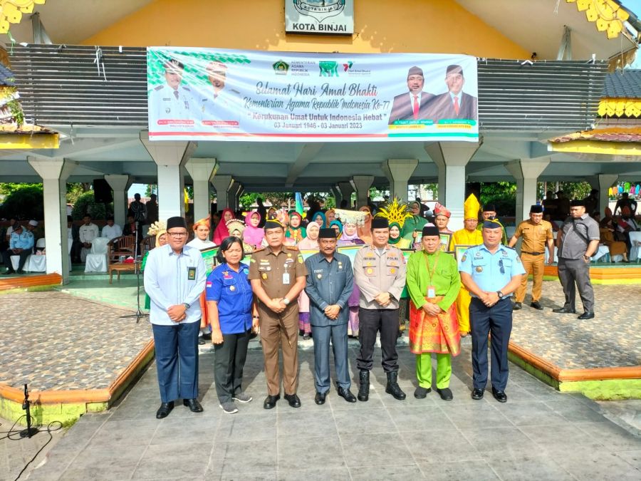 Walikota Binjai Pembina Upacara Peringatan HAB Ke-77