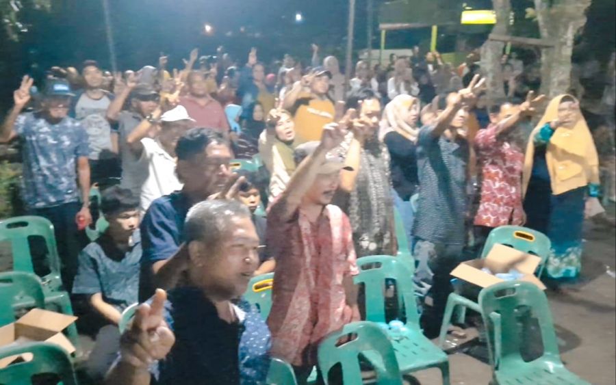 Warga Jati Utomo Sepakat Dukung Zainuddin-Hendro