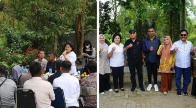 Bupati dan Wakil Bupati Karo sambut Kunjungan Kerja Komisi E DPRD Sumut di Cagar Budaya Putri Hijau