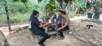 Cegah Narkoba, Judi Online dan Kejahatan Siber, Babinsa Koramil 06/Senayang Edukasi Warga Desa Medan