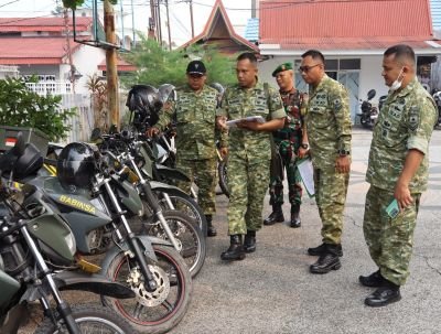 Jelang Sertijab Dandim, Tim Verifikasi Korem 031/Wira Bima Periksa Kodim 0301/Pekanbaru