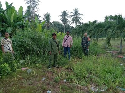 Perkuat Pencegahan Karhutla, Babinsa Bersama Linmas dan Satpol PP Gencarkan Patroli di Bungur