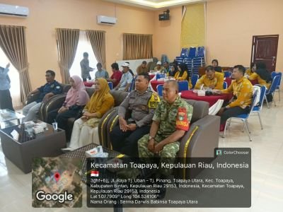 Serma Darwis Hadiri Kegiatan Penerimaan dan Laporan Verifikasi On The Spot Tim Ombudsman RI Toapaya