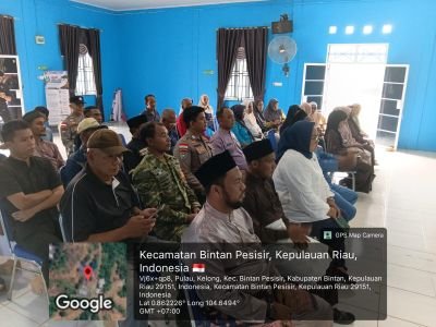 Sertu Ruksin Hadiri Rapat Penetapan dan Pengundian Nomor Urut Calon Kades Kelong
