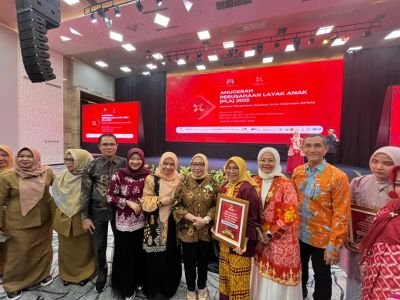 Komitmen pada Hak Anak, PTBA Sabet Anugerah Perusahaan Layak Anak Tingkat Nindya