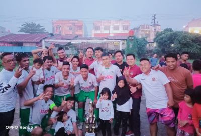 Unggul 2 : 0 , Sadeeva FC Juara Turnamen Labura Hebat Cup I